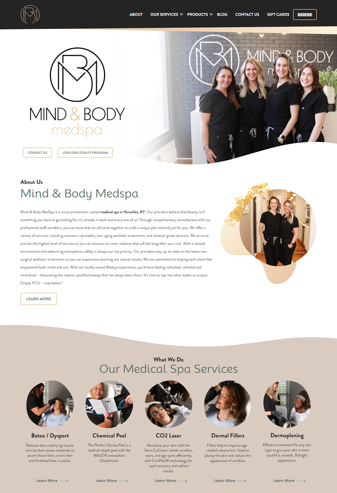 Medical Spa  SEMi-Custom Websites