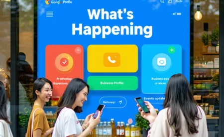 Google Business Profiles Launches 'What's Happening' Feature