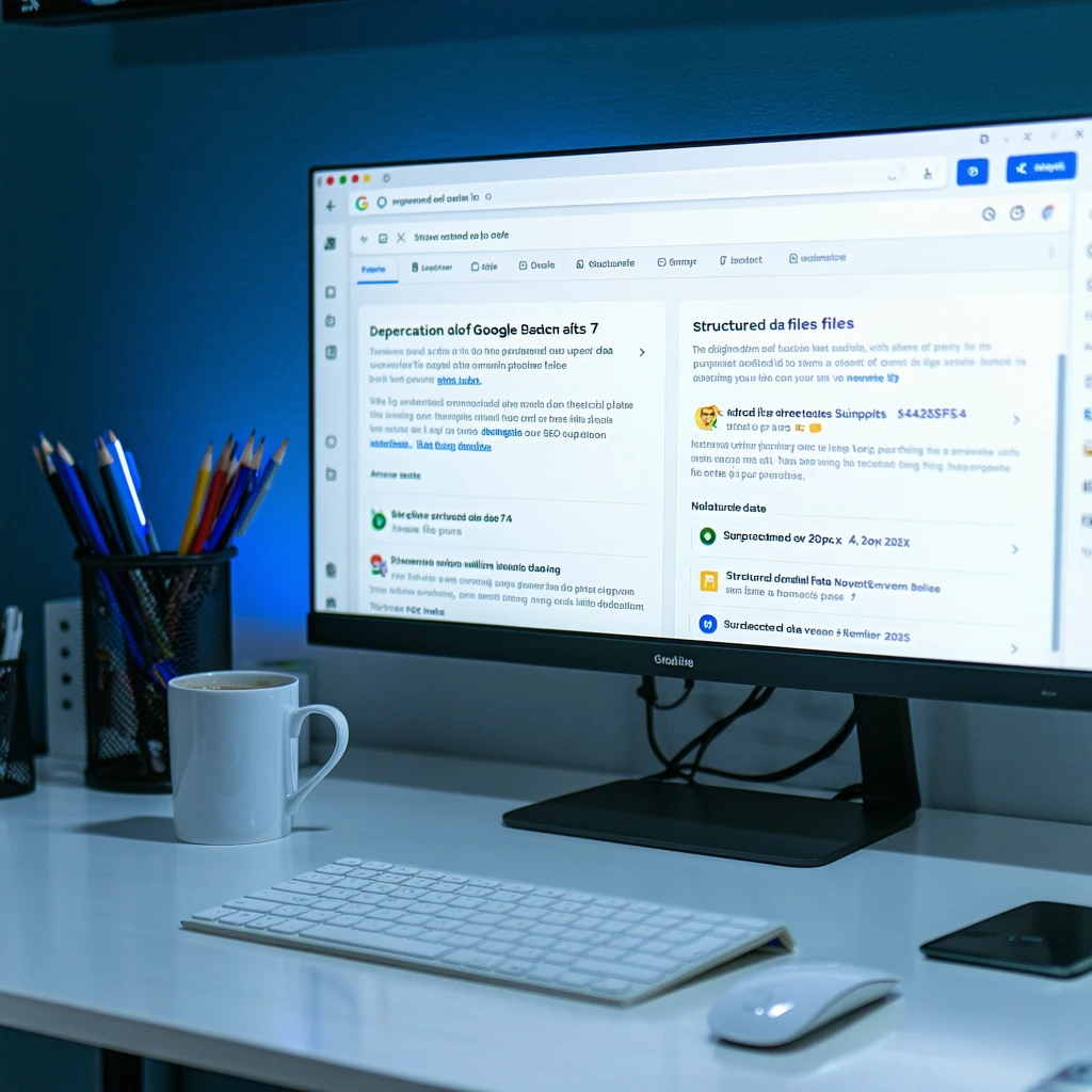 Google Deprecates Structured Data Files v7: What Webmasters Need to Know