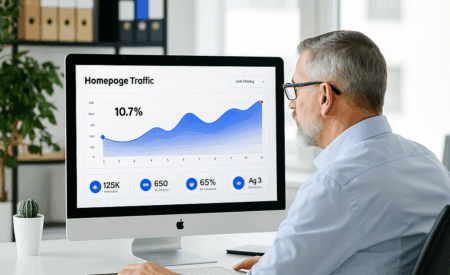 LLM AI Overviews Driving Homepage Traffic