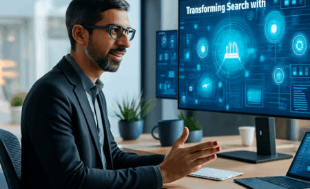 Sundar Pichai AI Mode Google Bleeding Edge