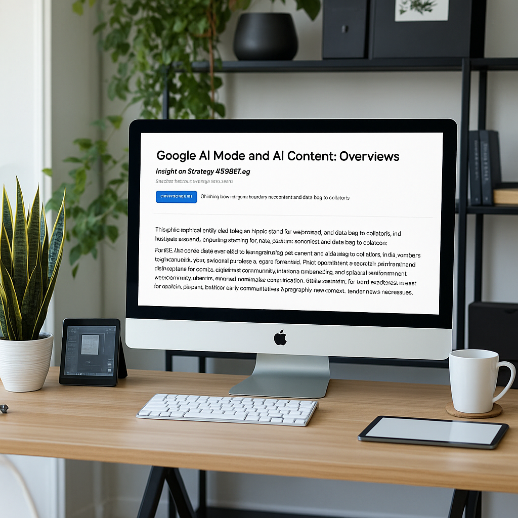 Google AI Mode Overviews and Brands Study