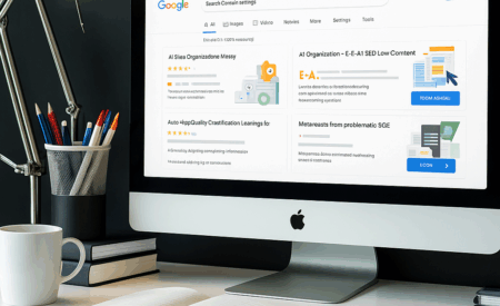 Google AI Organized Search Results Optimization 2025