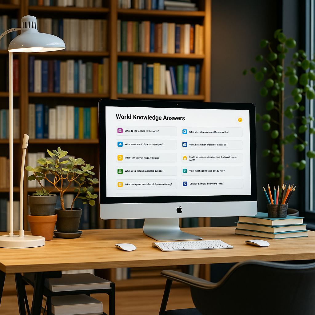 Apple World Knowledge Answers AI Search Feature