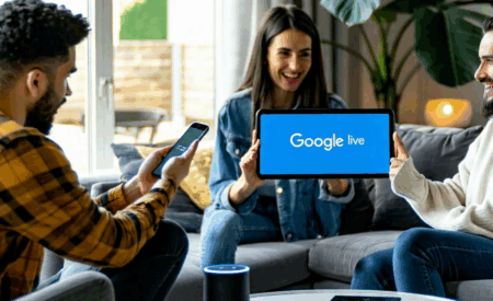 Google Search Live Launches in the US with AI voice and camera modes