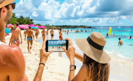 TikTok Travel Ads 2025 platform connecting travel brands with users through immersive targeted video content