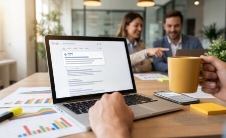 Google Search ad showing third-party endorsement 'Best for Frequent Travelers'