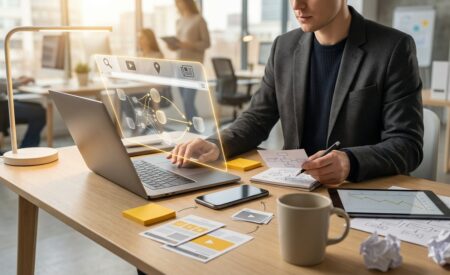 Illustration of AI search citing Google and SEO impact