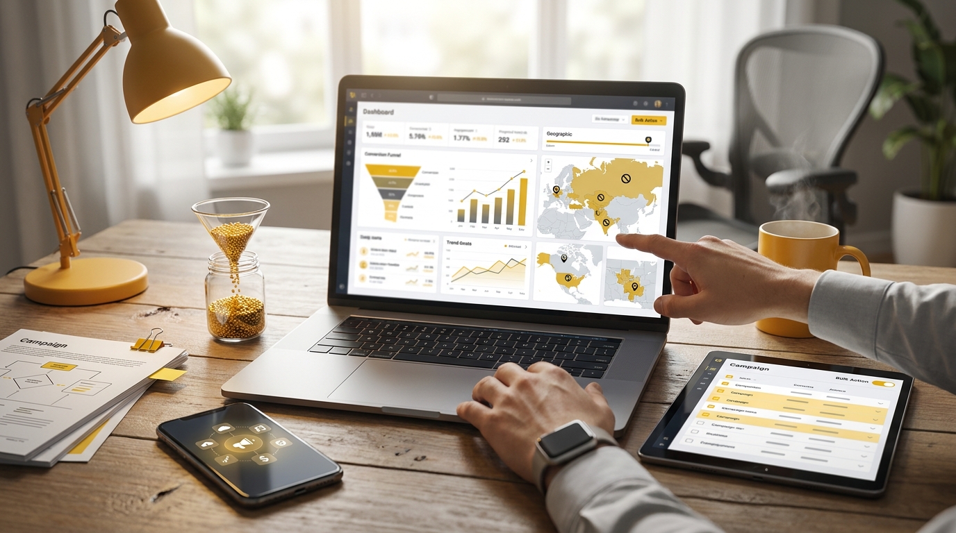 ChatGPT Ads Adds Conversion Bidding, Geo Exclusions and Bulk Campaign Tools